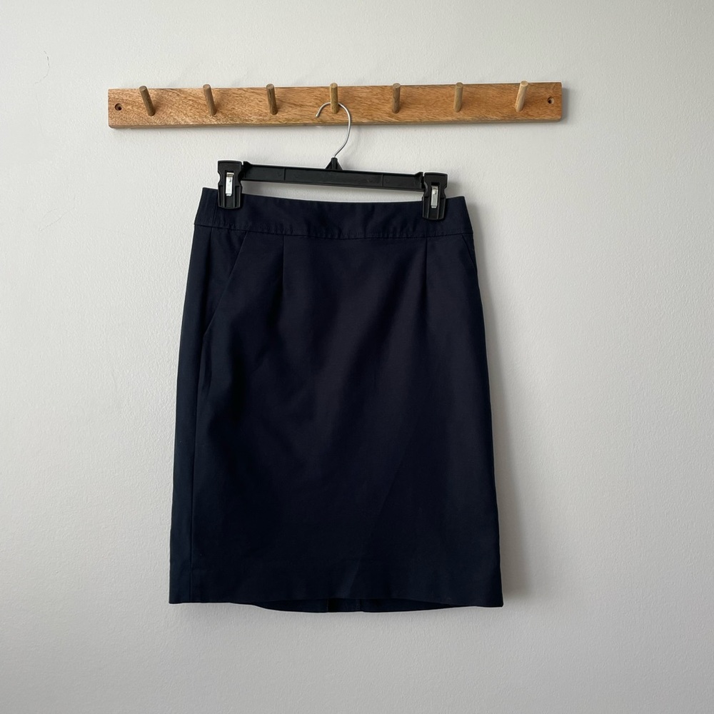BANANA REPUBLIC MIDI PENCIL SKIRT CLASSIC CLOSET STAPLE SIZE 2